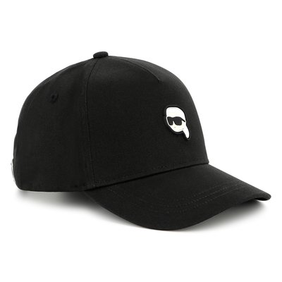 Casquette réglable en coton KARL LAGERFELD KIDS