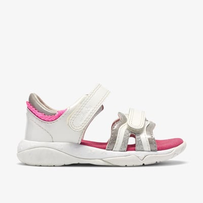 Sandales Cuir/Synthétique Coupe Large OSIAN BRILL T CLARKS