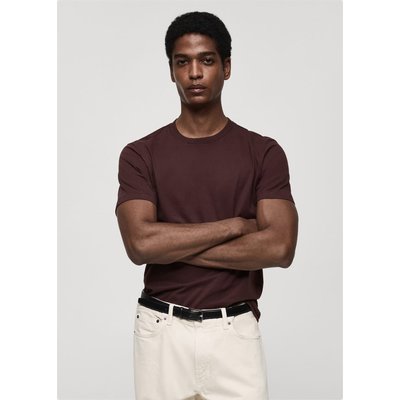 T-shirt 100 % coton slim-fit MANGO MAN