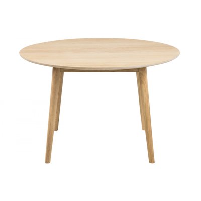 Table ronde en bois clair L120 - NOGANA HELLIN, DEPUIS 1862