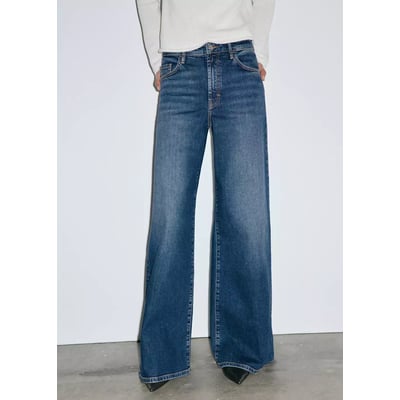 Jean taille haute wideleg MANGO