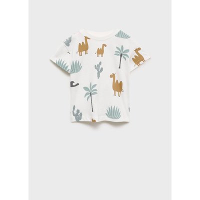 T-shirt en coton imprimé MANGO BABY
