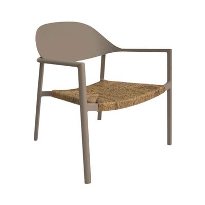 Fauteuil de jardin lounge en aluminium et résine Bage PROLOISIRS
