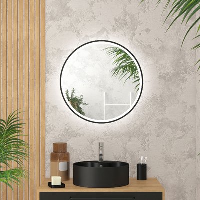Miroir rond à leds HOME MAISON