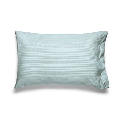 Lot de 2 taies en percale de coton, OXFORD RALPH LAUREN HOME