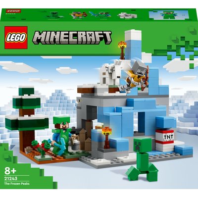 Minecraft Les pics gelés LEGO