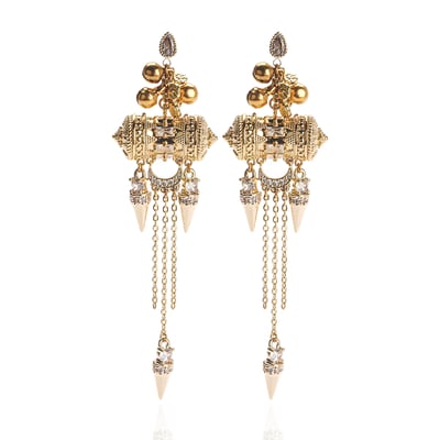 Boucles d'oreilles pendantes avec chaînes MALYA HIPANEMA