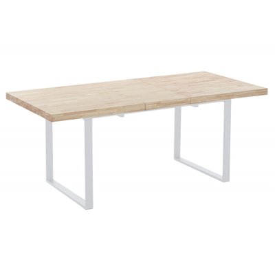 Table repas extensible en bois et métal - MATIKA MATHI DESIGN