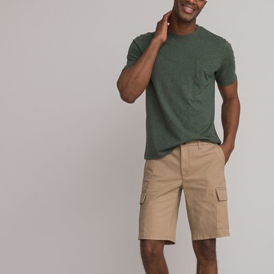 T-shirt de gola redonda LA REDOUTE COLLECTIONS