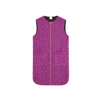 VESTE SANS MANCHE PURPLE PULLIN