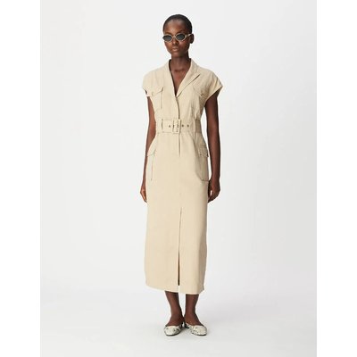 Robe saharienne longue sans manches IKKS