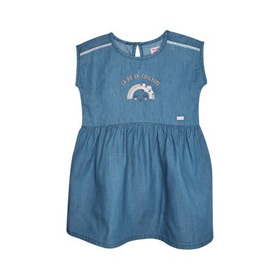 Robe nathalia jean sans manches enfant SUCRE D'ORGE