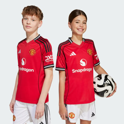 Maillot Domicile Manchester United 25/26 Enfants adidas Performance