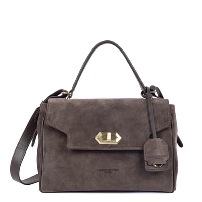 Sac à main en cuir de vachette, SUEDE GRACE  LANCASTER