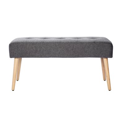 Banc scandinave capitonné L96 cm GUESTA MILIBOO