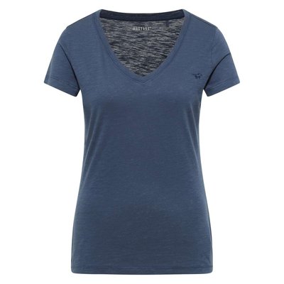 T-shirt coton col v manches courtes droit BEVERLY MUSTANG