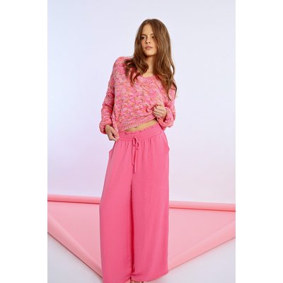 Pantalon taille haute, fluide LILI SIDONIO