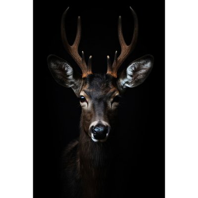 Tableau mural vertical cerf CEANOTHE