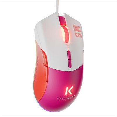 Souris Gamer Filaire M5 ECO MAGENTA Access SKILLKORP