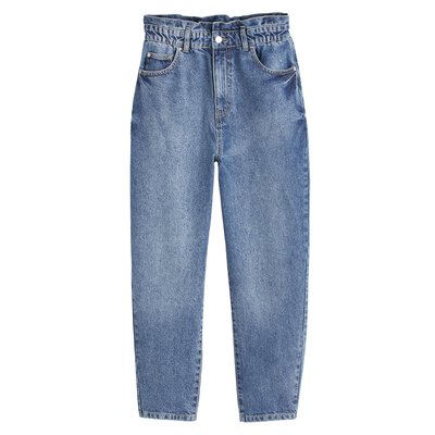 Ballon-Jeans mit hohem Paperbag-Bund LA REDOUTE COLLECTIONS