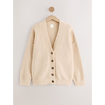 Cardigan en maille bouclée NEXT