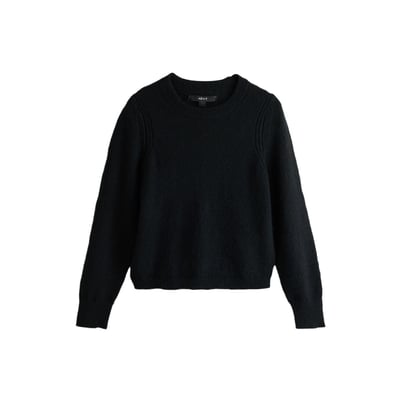 Pull ras du cou en maille à manches longues NEXT