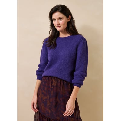 Pull manches longues col rond LA FEE MARABOUTEE