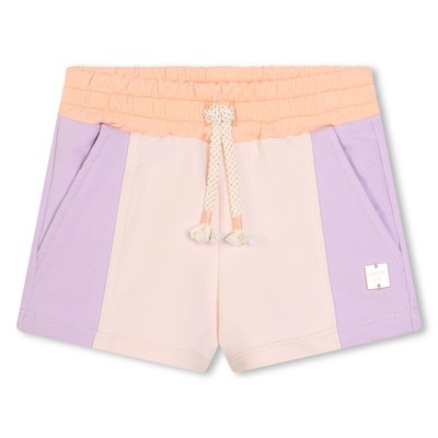 Short en molleton avec plaque CARREMENT BEAU