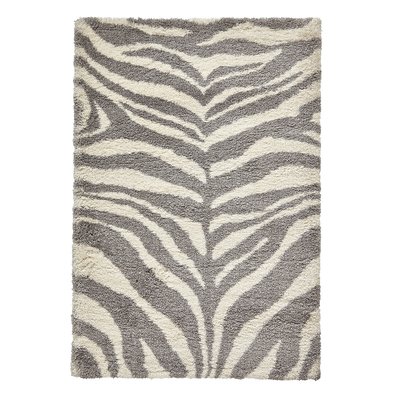 Zebra Pattern Shaggy Rug SO'HOME
