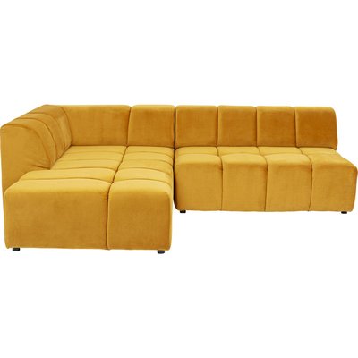 Canapé d'angle Belami orange gauche KARE DESIGN