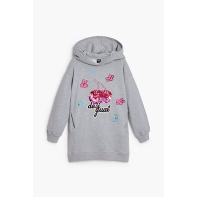 Robe à capuche cerises DESIGUAL