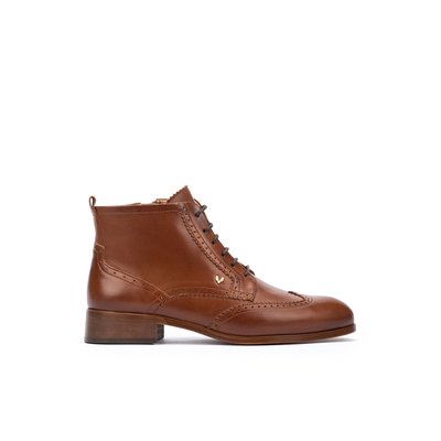 Bottines plates cuir MOSCOVA MARTINELLI