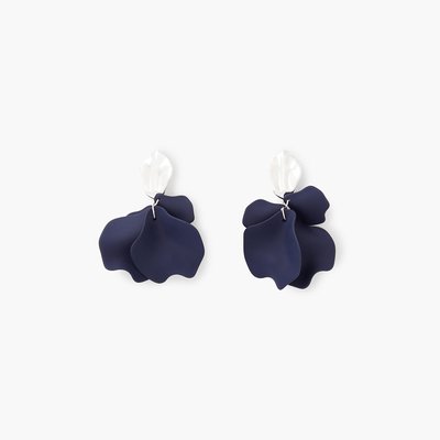 Boucles d'oreilles pendantes City Azur BALABOOSTE