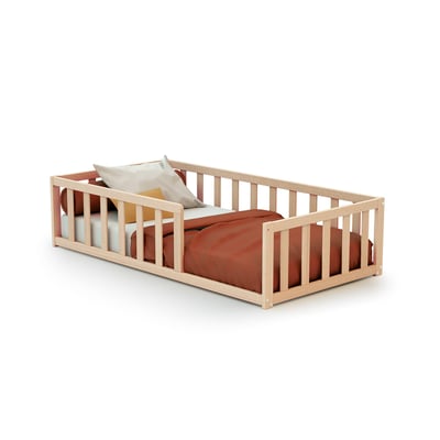 Lit enfant au sol en bois AT4