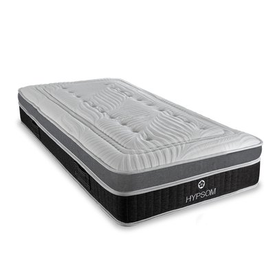 Ensemble Matelas Mémoire de forme + Sommier Bois ELEGANCE HYPSOM