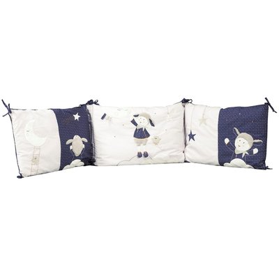 Tour de lit bébé déhoussable en coton SAUTHON