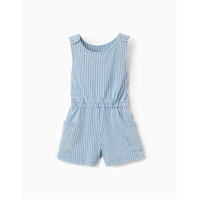 Combi-short en Jean à Rayures ZIPPY