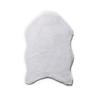Tapis Polyester Blanc 60x90cm - DÉCORATION DECORATION D’AUTREFOIS