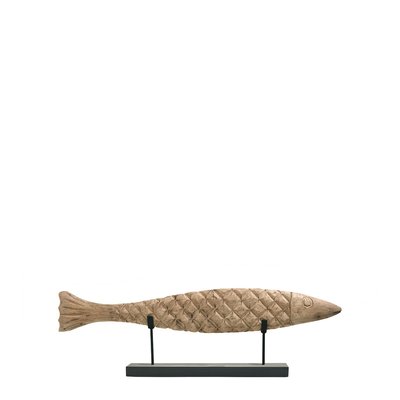 Statue sur pied en manguier BLANC D’IVOIRE