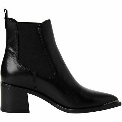 Bottines pointues en cuir TAMARIS