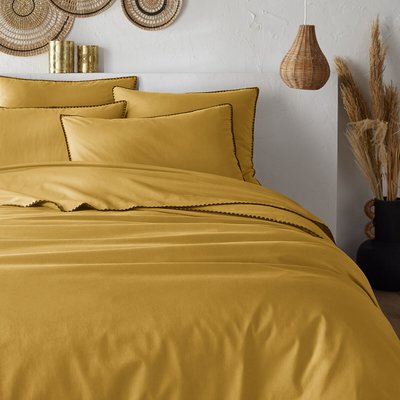 Housse de couette en coton lavé, brodée, Merida LA REDOUTE INTERIEURS