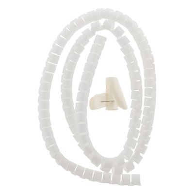 Gaine Range Câbles Blanc Ø20 X 150 Cm ZENITECH