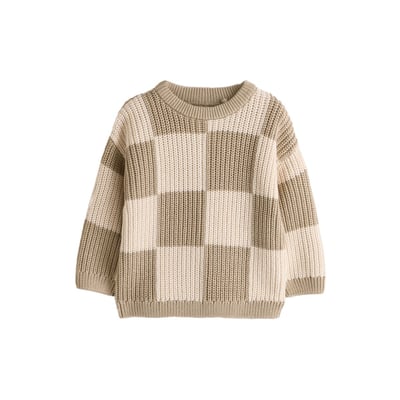 Pull ras du cou en maille NEXT