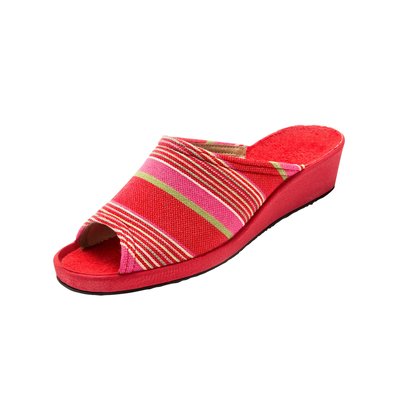 Mules rayées grande largeur PEDICONFORT