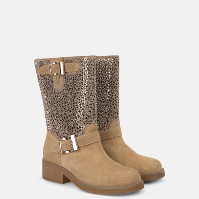 Bottes avec détails métalliques et boucles ALMA EN PENA