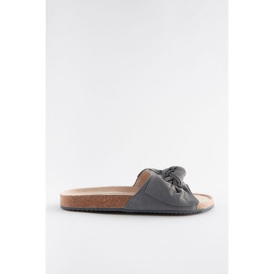 Mules avec assise plantaire moulée et nœud NEXT