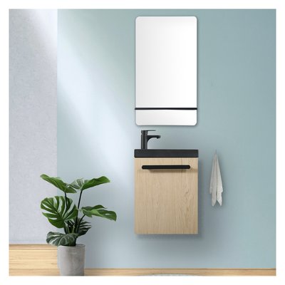 Ensemble lave-mains + miroir + robinet NEVADA MOB IN