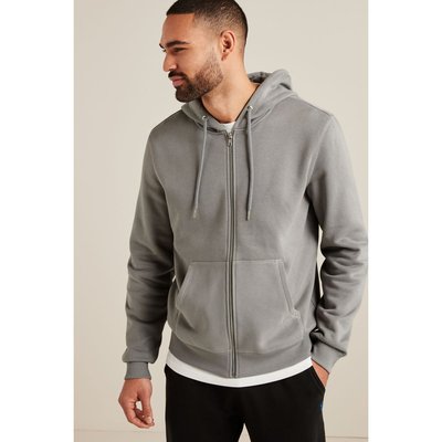 Sweat à capuche zippé sur toute la longueur NEXT