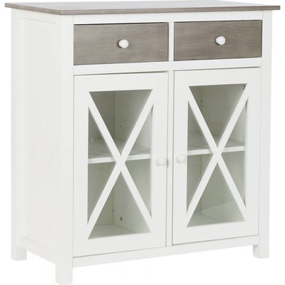 Commode en bois avec portes vitrées, Cottage Telford RECOLLECTION