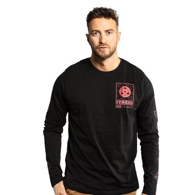 T-shirt homme manches longues avec print Naruto Shippuden Itachi CAPSLAB